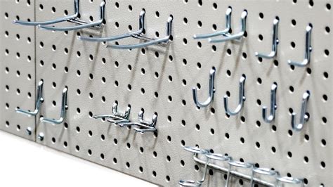 metal pegboard sheets|metal pegboard harbor freight.